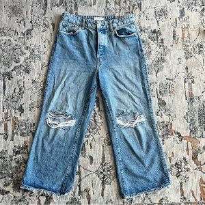 We The Free high rise crop jeans